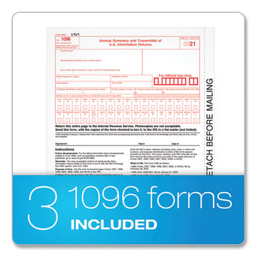 TOPS™ Five-part 1099-misc Tax Forms, 8.5 X 11, 2-page, 50-pack freeshipping - TVN Wholesale